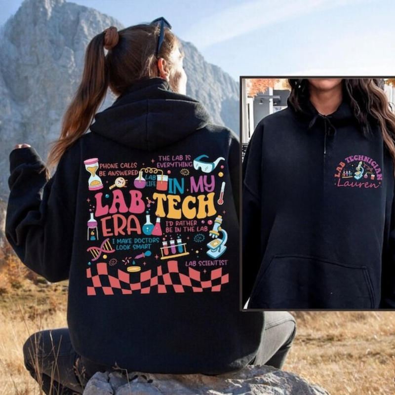 Medical Laboratory Technician - Personalized Lab Tech Sweatshirt in My