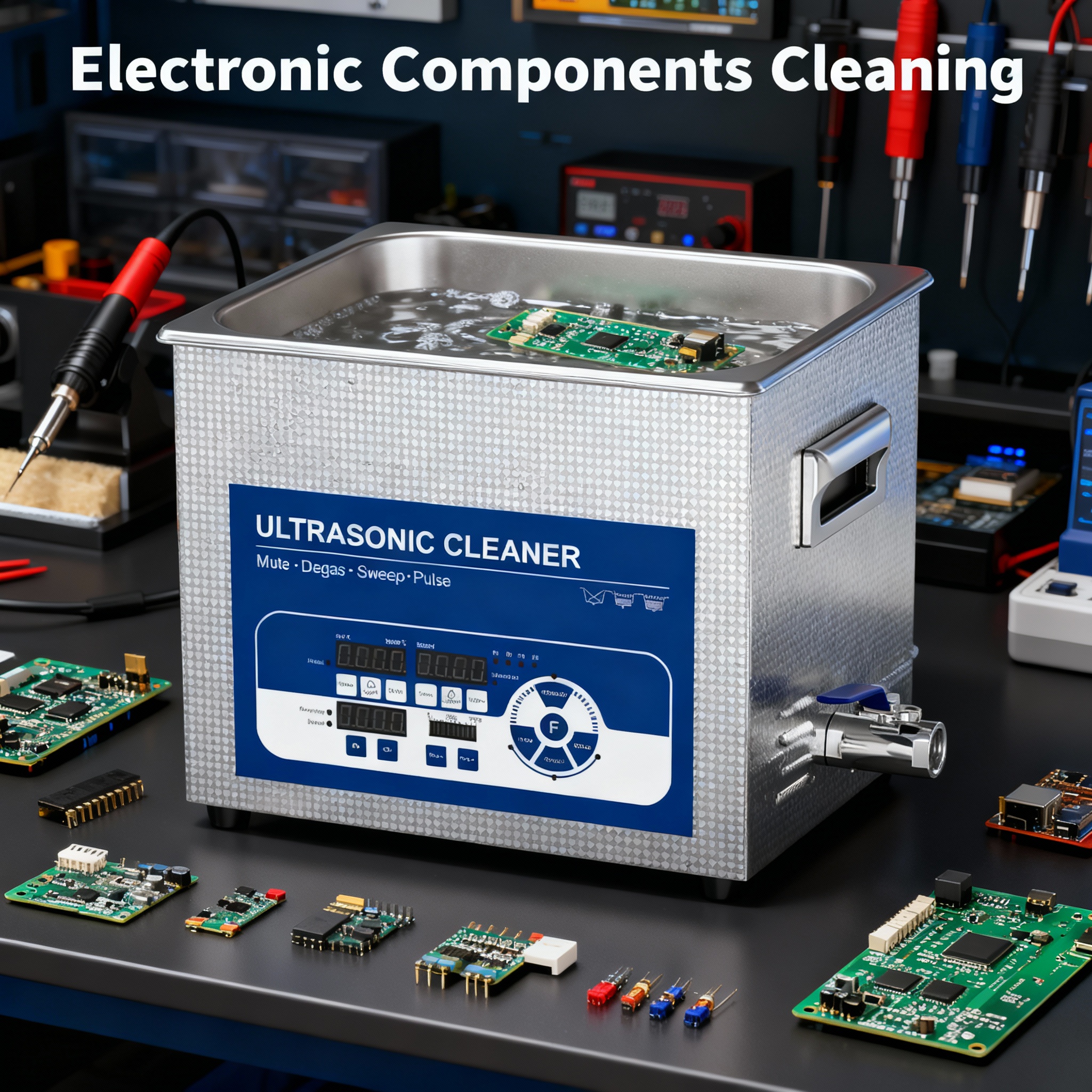 Ultrasonic Cleaner Lab - Granbo 10L Ultrasonic Cleaner Multi-Function Laboratory