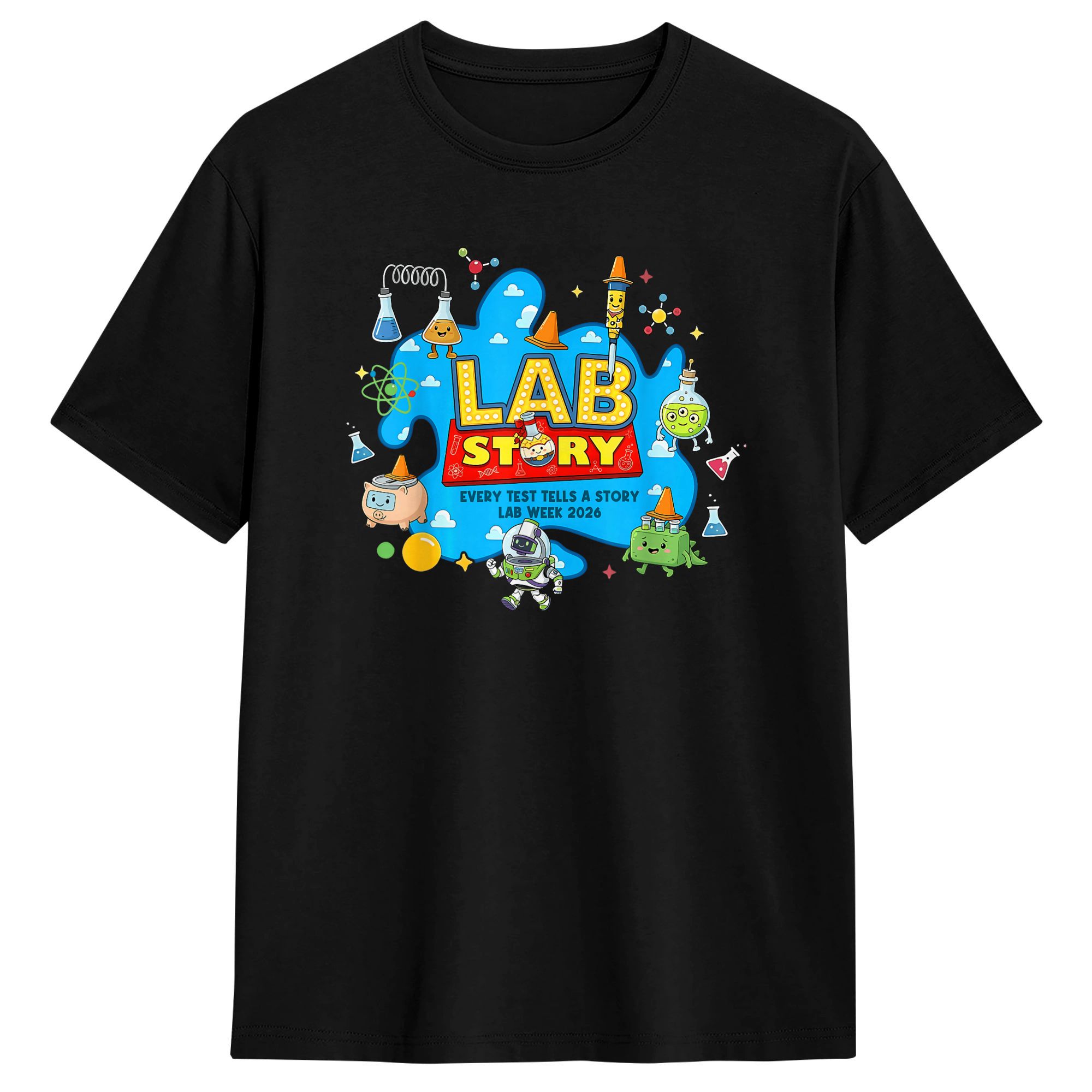 Medical Laboratory Technician - Mens T-Shirt Lab Story Lab Week