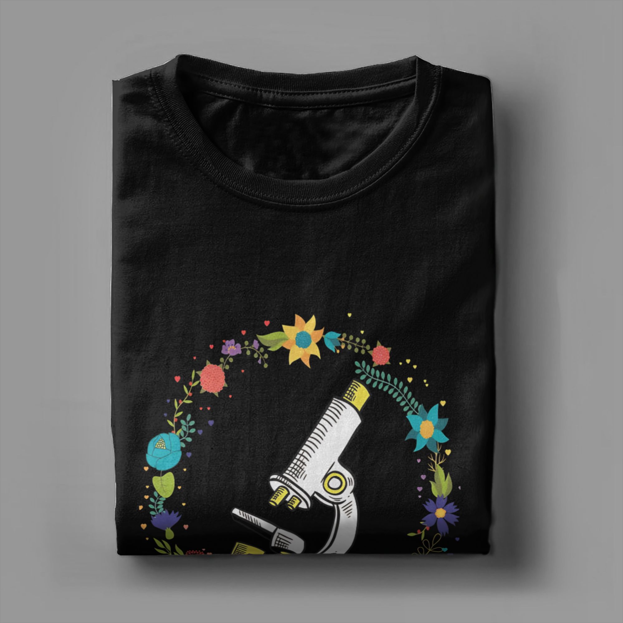RETRO FLOWERS MICROSCOPE MEDIC - Medical Lab Graphics 评论和价格