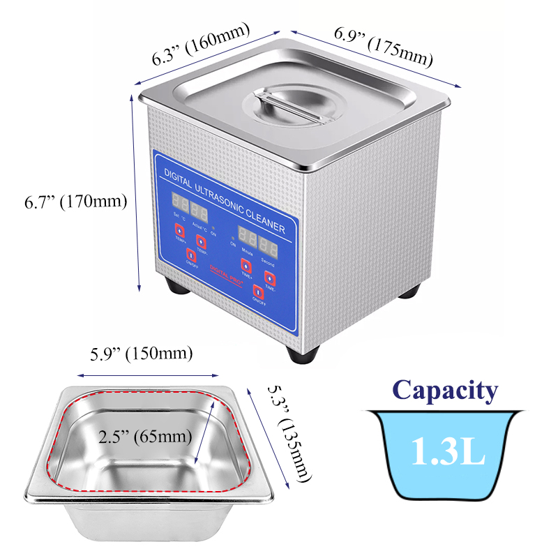 1.3L Lab Tabletop Digital Ultr - Ultrasonic Cleaner Lab 评论和价格