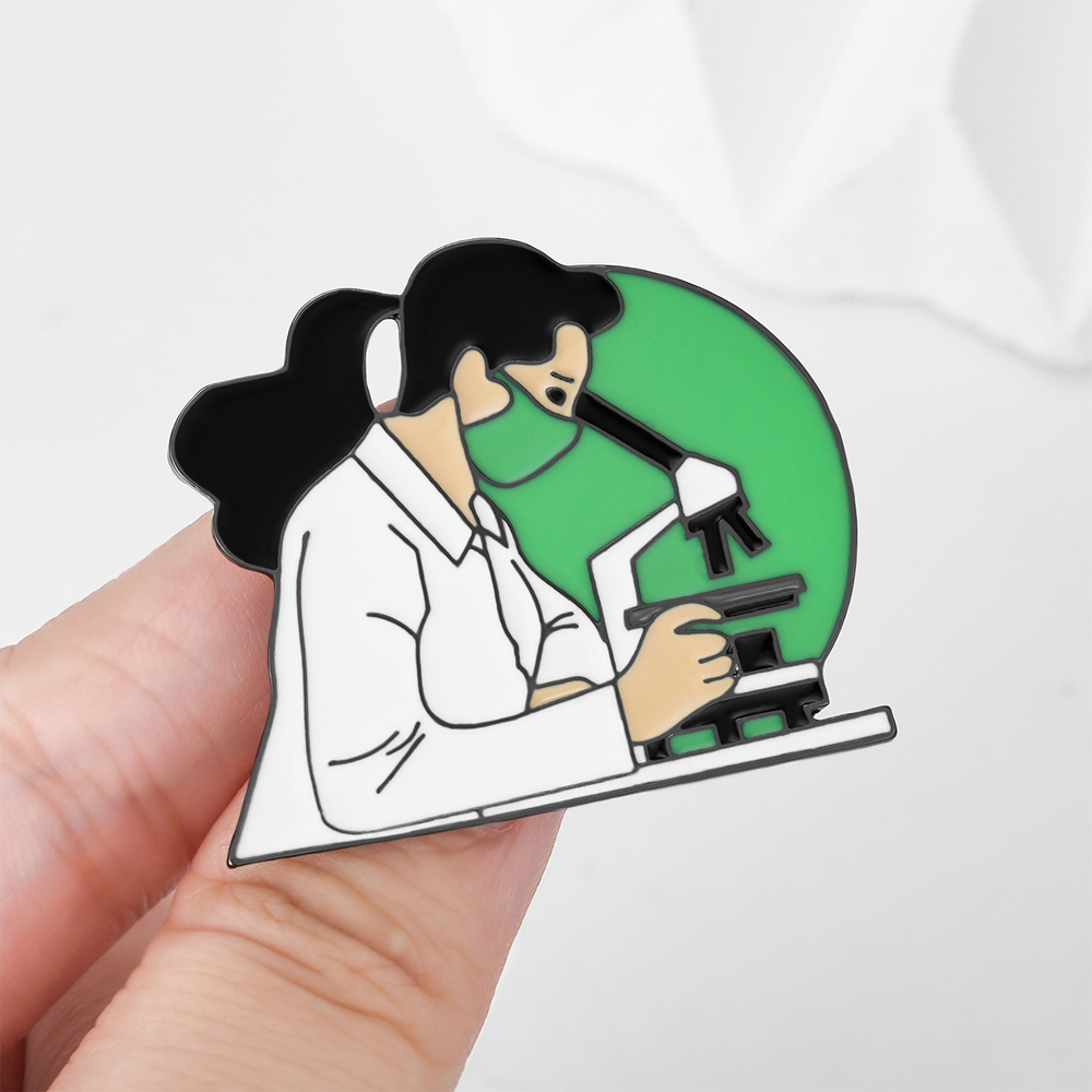 Hanreshe Lab Scientist Enamel  - Medical Lab Logo 评论和价格