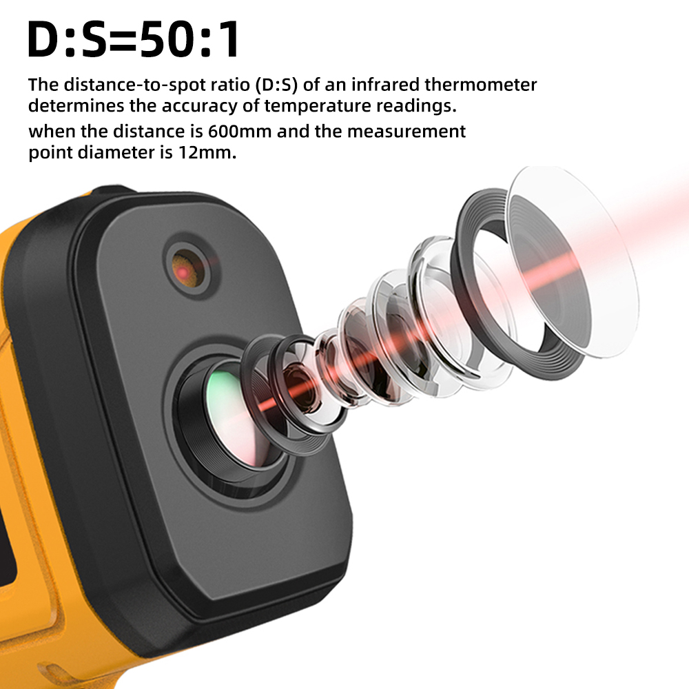 BSIDE -50~1400C Infrared Therm - Digital Thermometer Infrared 评论和价格