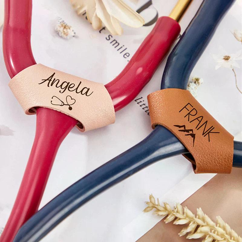 Leather Gift Personalized Stet - Medical Lab Logo 评论和价格