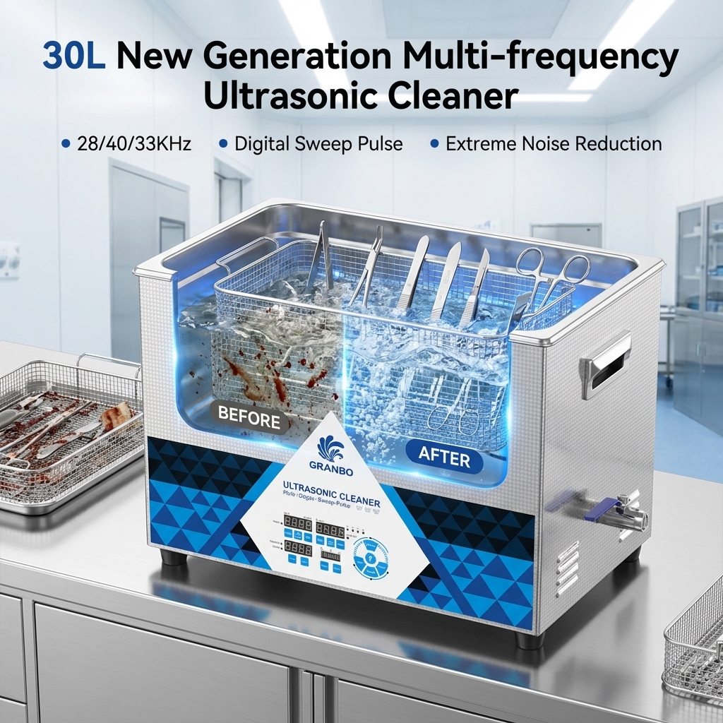 Granbo 30L Ultrasonic Cleaner  - Ultrasonic Cleaner Lab 评论和价格