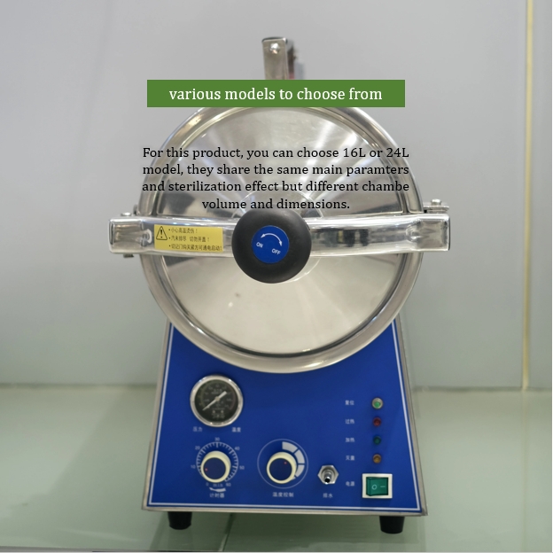 16 L Lab Table Top Steam Steri - Medical Lab Instruments 评论和价格