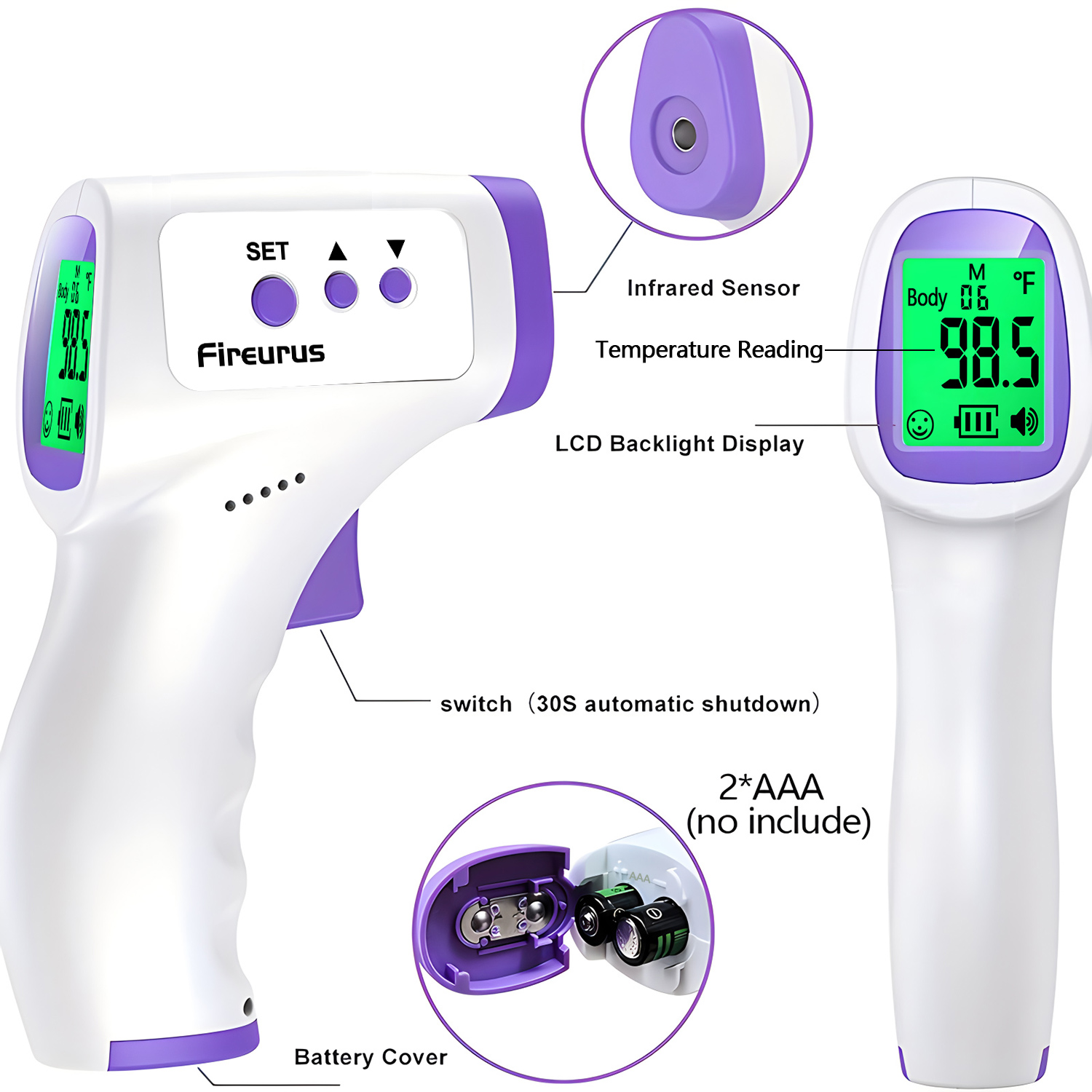Infrared Thermometer Digital L - Digital Thermometer Infrared 评论和价格